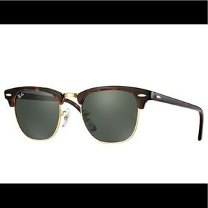 Authentic Ray Ban Clubmasters Polarized